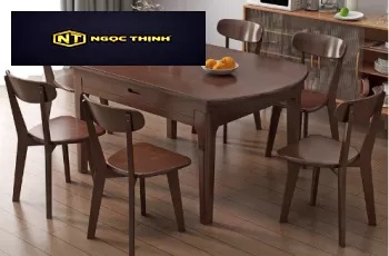 Bàn ăn gia đình hình tròn